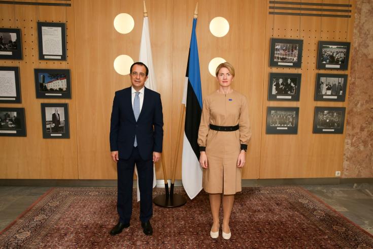 Επίσκεψη Προέδρου Αναστασιάδη προσεχώς στην Εσθονία, επαφές στο Ταλίν πραγματοποίησε ο ΥΠΕΞ